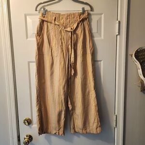 Women's American Eagle Wide Leg Linen pants  Size M